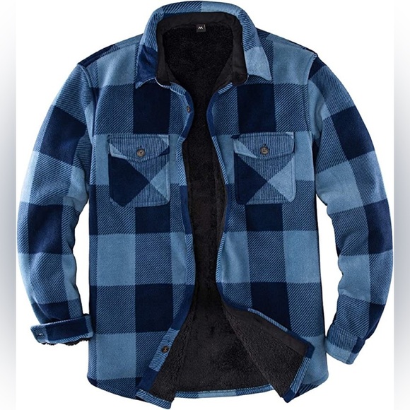 Other - New Mens Sherpa Fleece Lined Winter Jacket Multiple Sizes